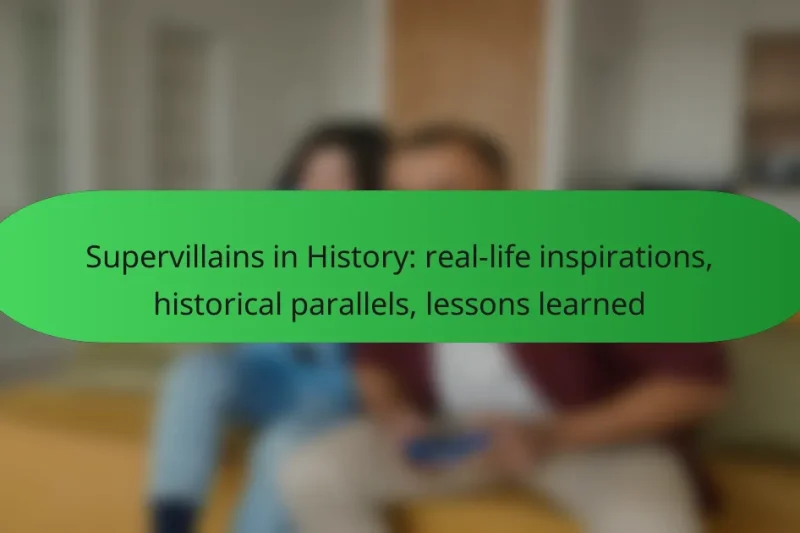 Supervillains in History: real-life inspirations, historical parallels, lessons learned